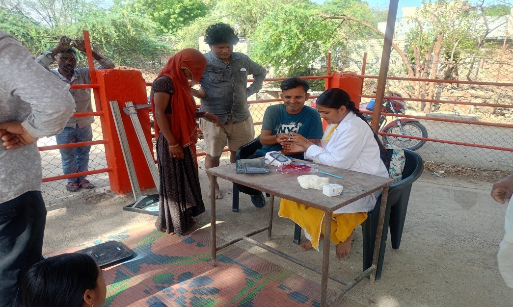 Community BP screening activity