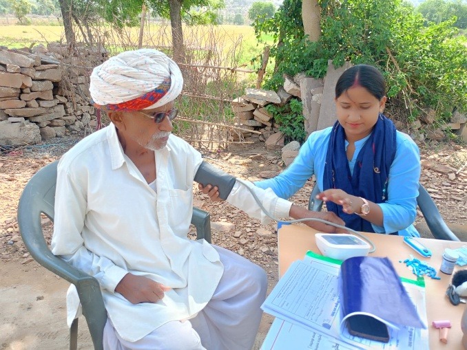 Community blood pressure screening